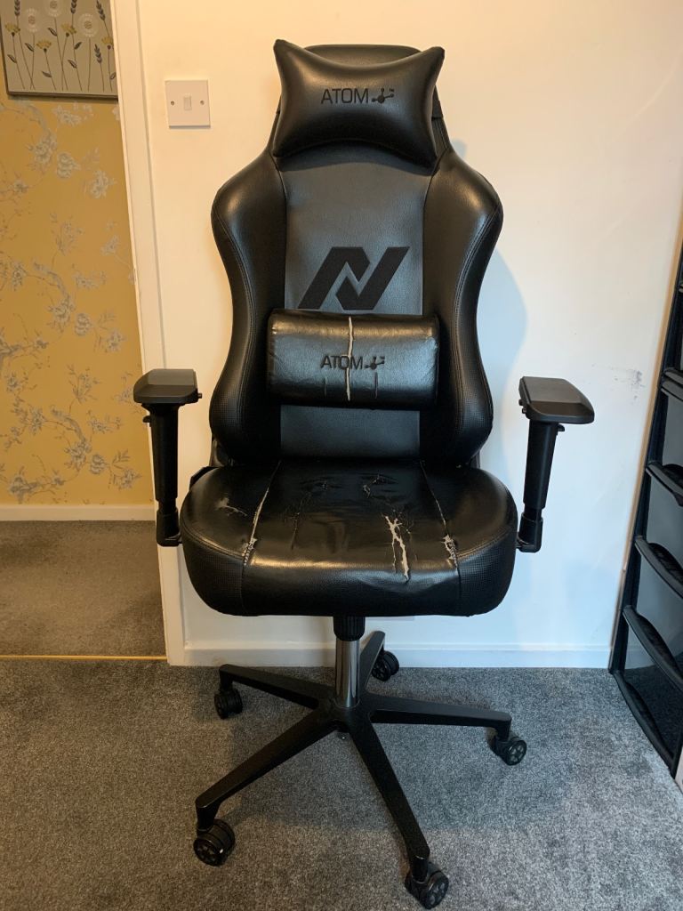 image for ATOM™ NUCLEUS Luxury Executive Carbon Fibre PC Office Gaming Chair with Multi Tilt & Alloy Base × 1