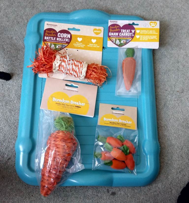 Chew toys for guinea pigs/rabbuts-Dereham 