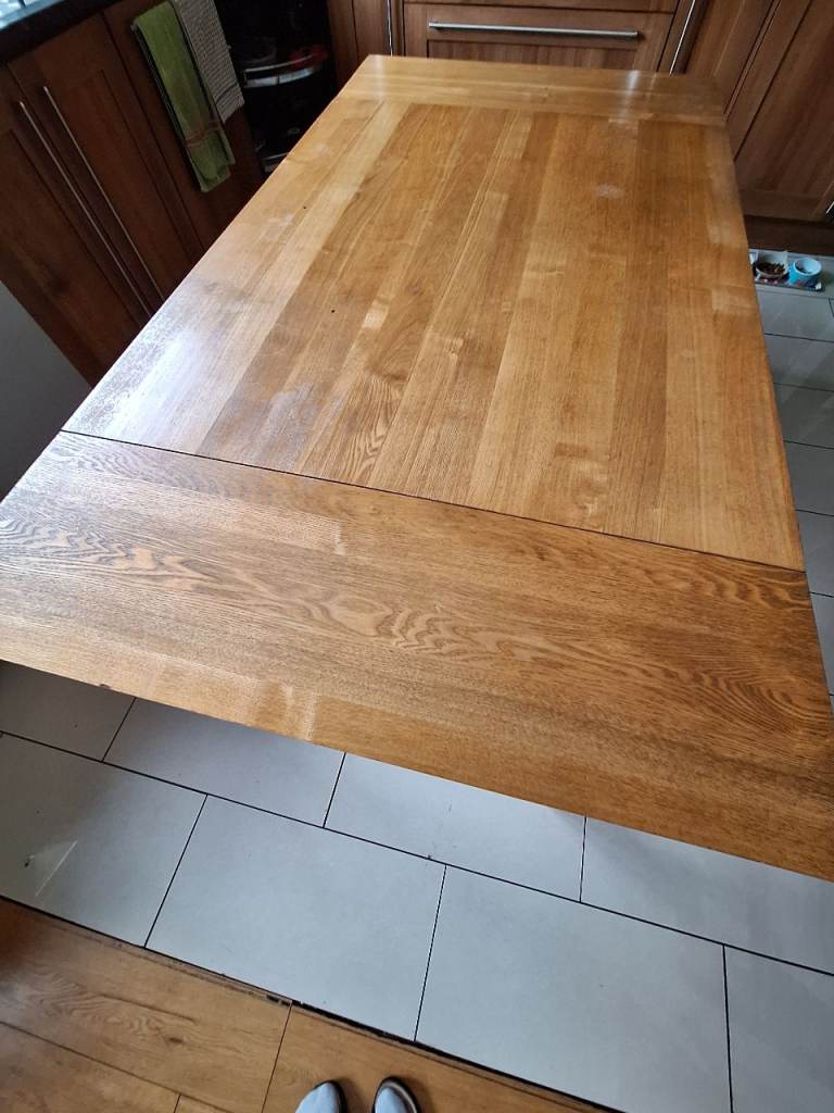 Solid Beechwood Table.