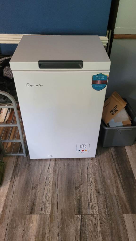 Bush Freestanding Freezer - White, Good Condition