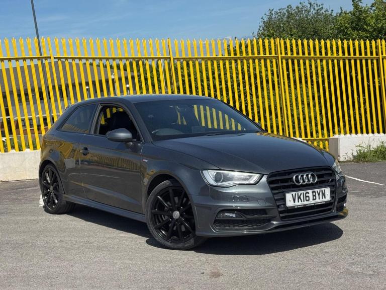 2016 Audi A3 2.0 TDI S line Euro 6 (s/s) 3dr (Nav) HATCHBACK Diesel Manual