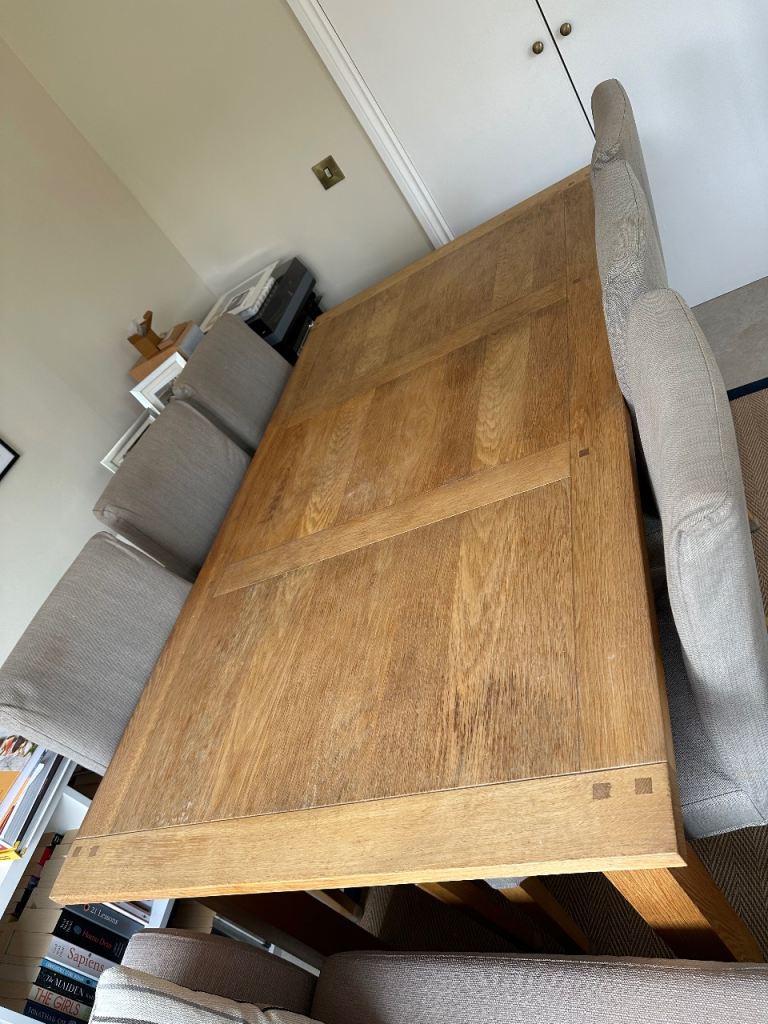Solid Oak dining table