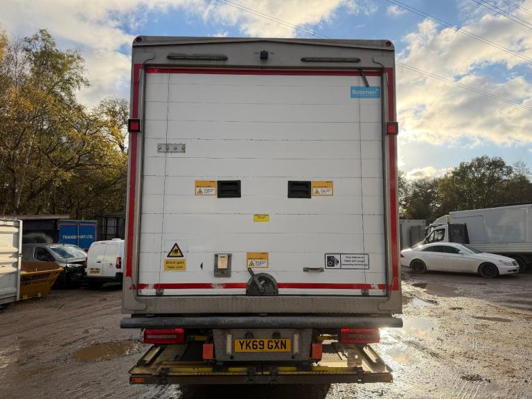 DAF TRUCKS LF260 2019 69 REG 18 ton fridge freezer truck auto tail lift 