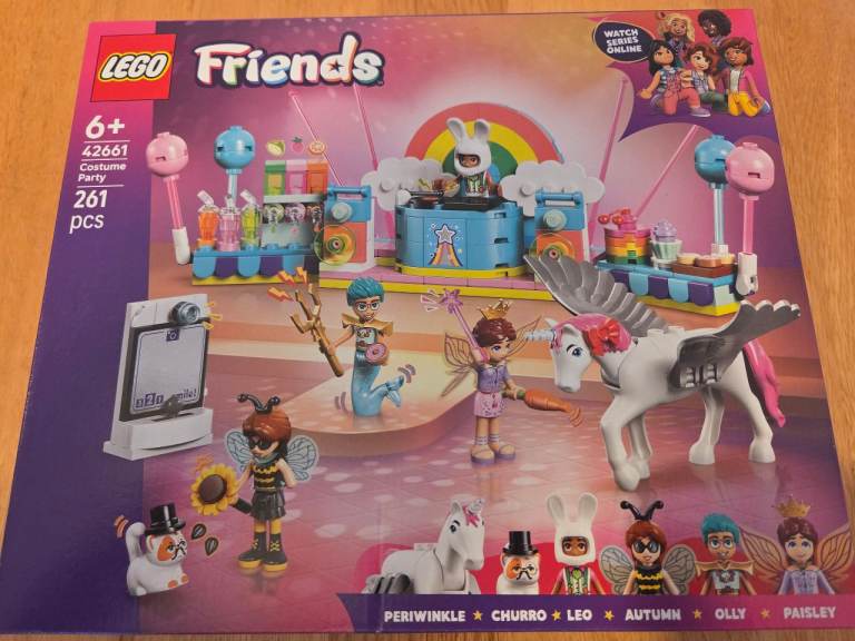 LEGO Friends Costume Party with Unicorn & Fairy Set 42661 New