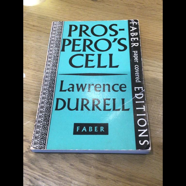 “Prospero’s Cell” by Lawrence Durrell Paperback 1st Paperback Edn 1962