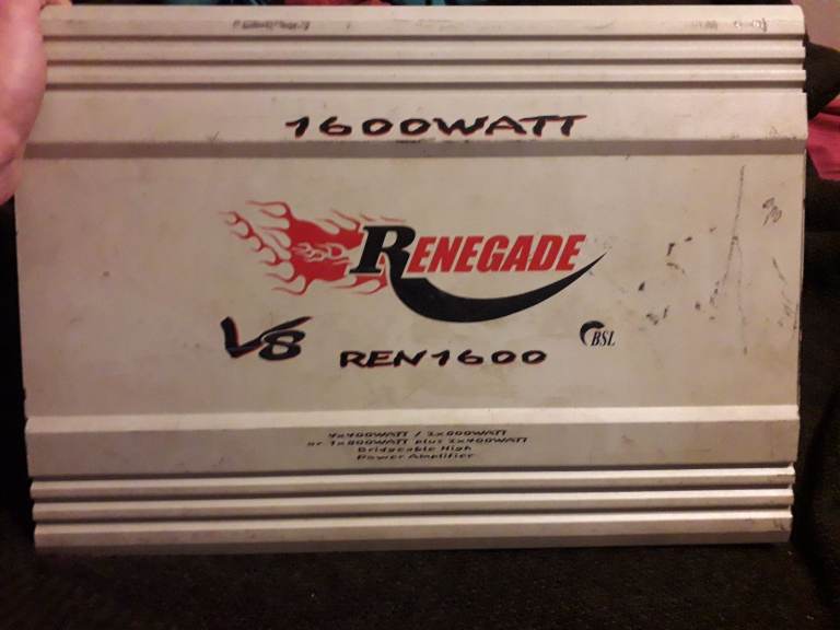 1600w Car Stereo Amplifier