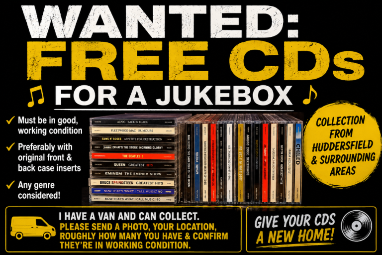 WANTED: UNWANTED CDs 🎶