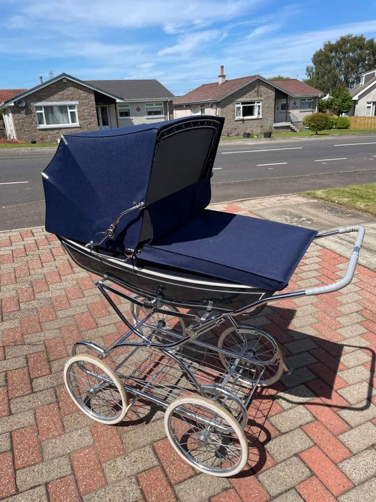 Marmet by Britax Navy Blue Pram - Very Good Condition