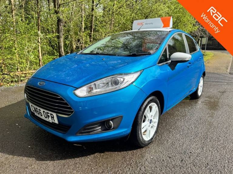 2016 Ford Fiesta 1.25 82 Zetec Blue 5dr HATCHBACK PETROL Manual