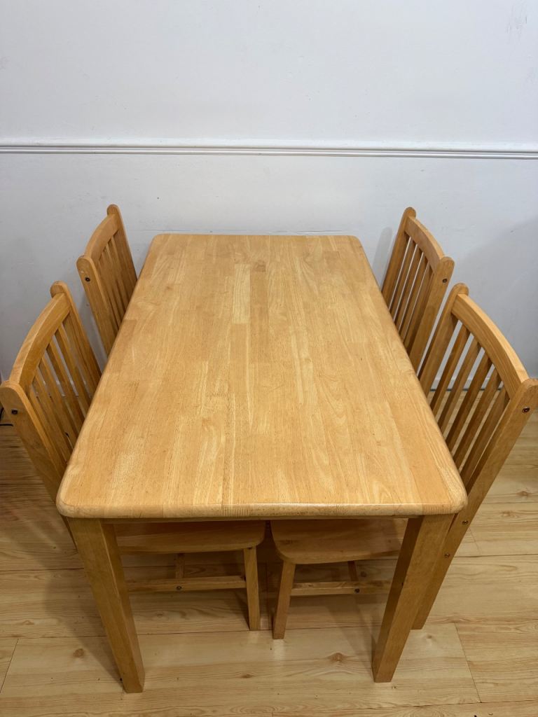 Wooden Dining Table – Like New