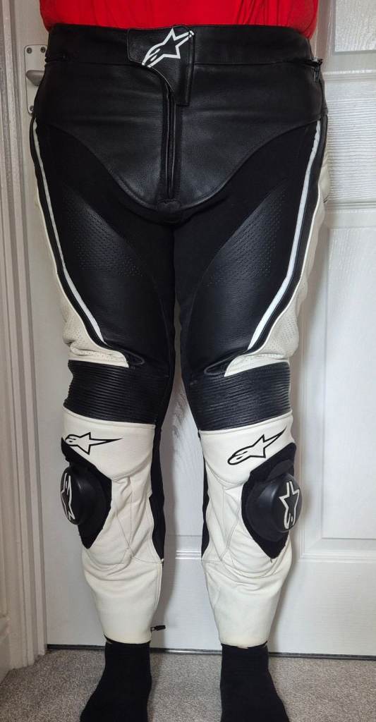 Alpinestars leather track pants