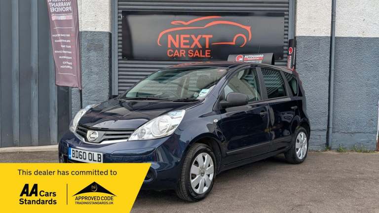 2010 Nissan Note 1.5 dCi Visia Euro 5 5dr MPV Diesel Manual
