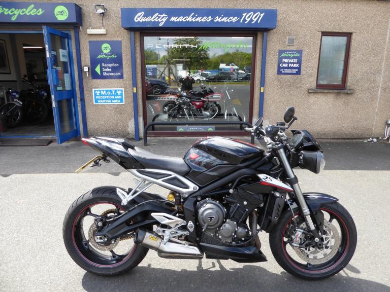 Triumph Street Triple 765RS - 2017 - 16,249 Miles at Penrith Motorcycles 