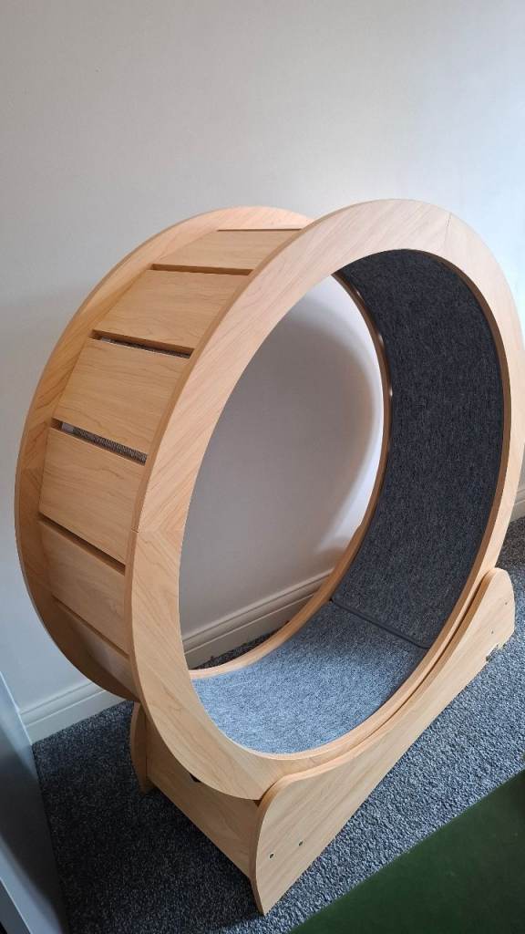 PawHut Cat Exercise Wheel, 30 inch | Pre-Built, Unused