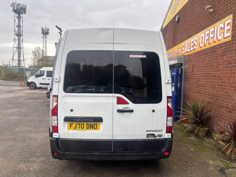 2020 70 RENAULT MASTER MM35 DCI M.W.B 9 SEATER MINIBUS ELEC CHAIR RAMP BUS  DIES