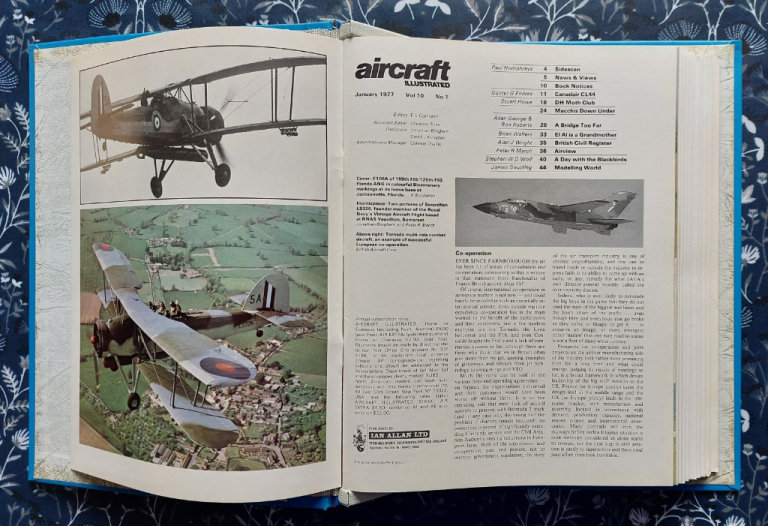 Aircraft Illustrated Magazine Vols 8/9/10/11/12/13/14/15/16/17/18 (1975-1985)