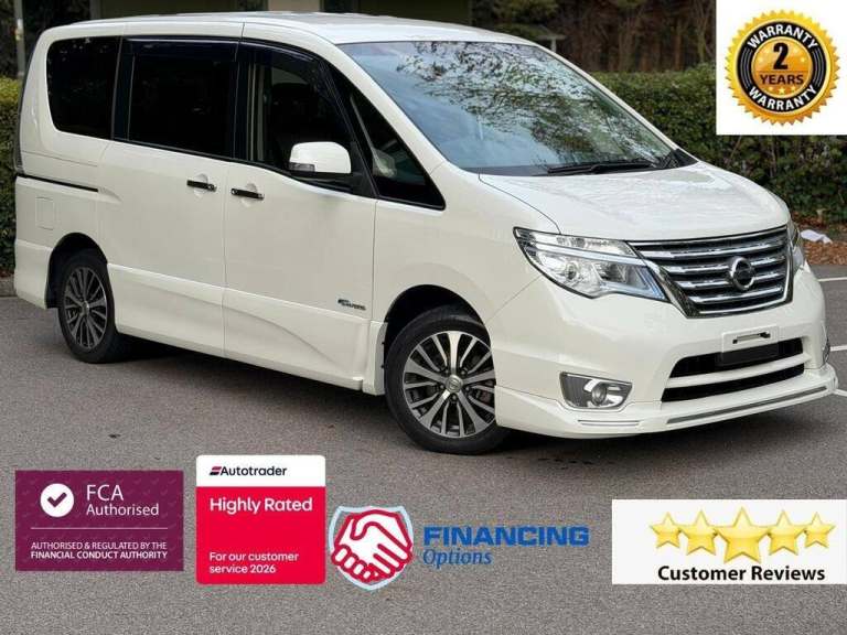 2014 Nissan Serena Highway Star MPV Petrol/Electric Hybrid Automatic