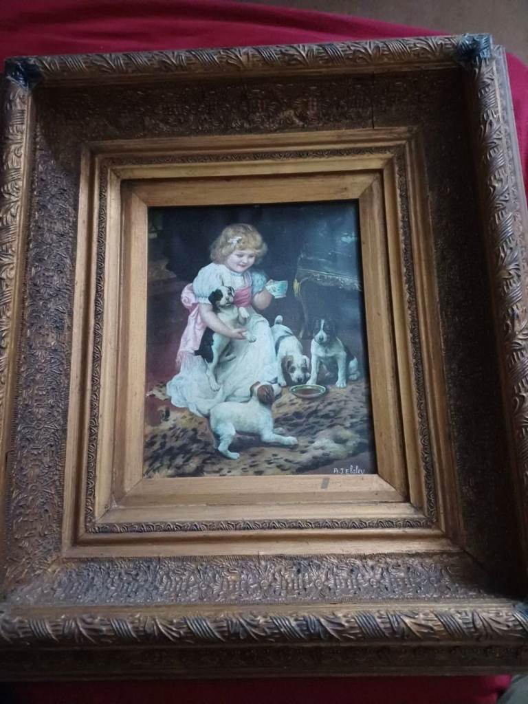 Vintage picture Framed 