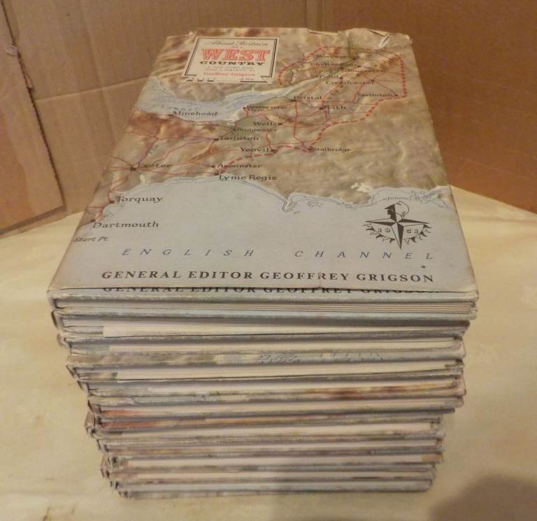 Set of 13 About Britain Hardbacks - General Editor Geoffrey Grigson