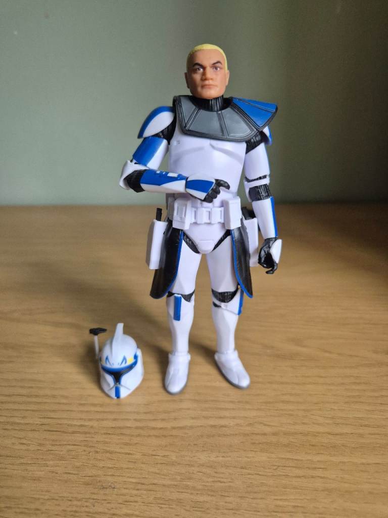 Star Wars Clone Trooper Captain Rex Action Figure with Removable Helmet