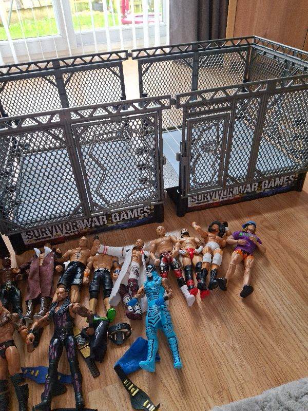 WWE Rings and Figures Bundle