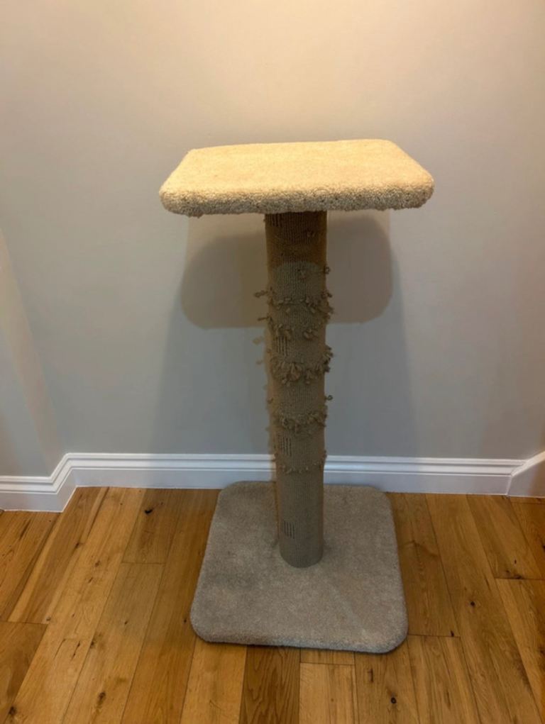 Cat Scratching Post with Top Platform