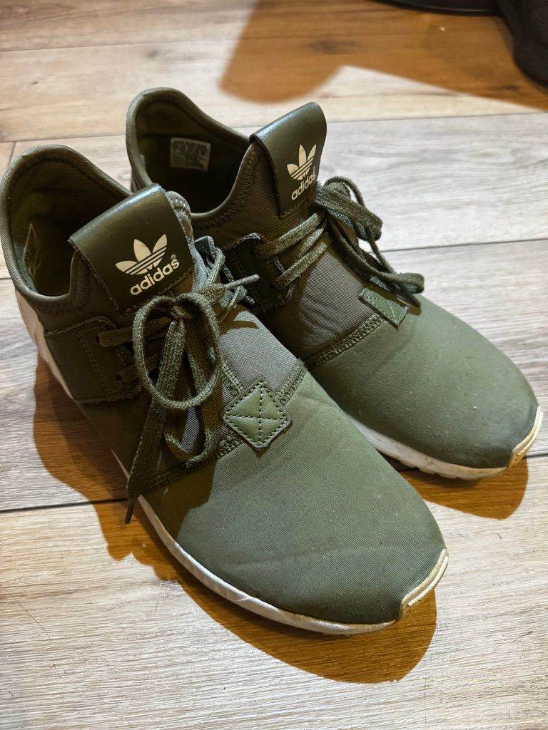 Adidas Green Trainers UK 8.5 – Good Condition