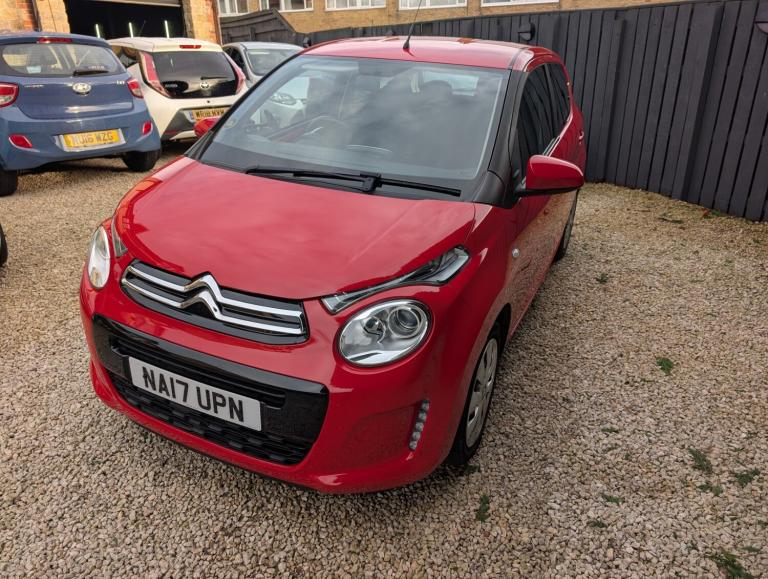 2017 Citroen C1 1.0 VTi Feel 5dr Red Hatchback Manual  HATCHBACK Petrol Manual