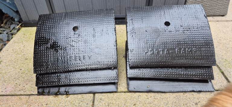 Car ramps.