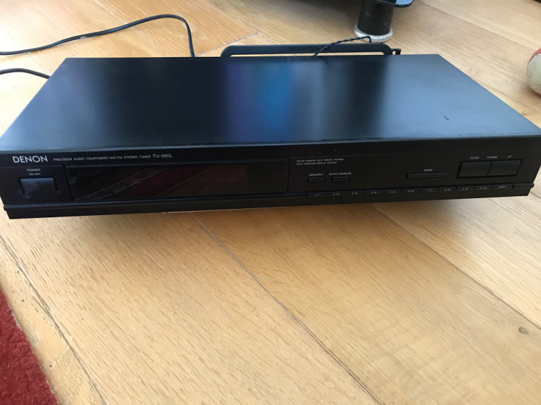 Denon tuner am/fm receiver 