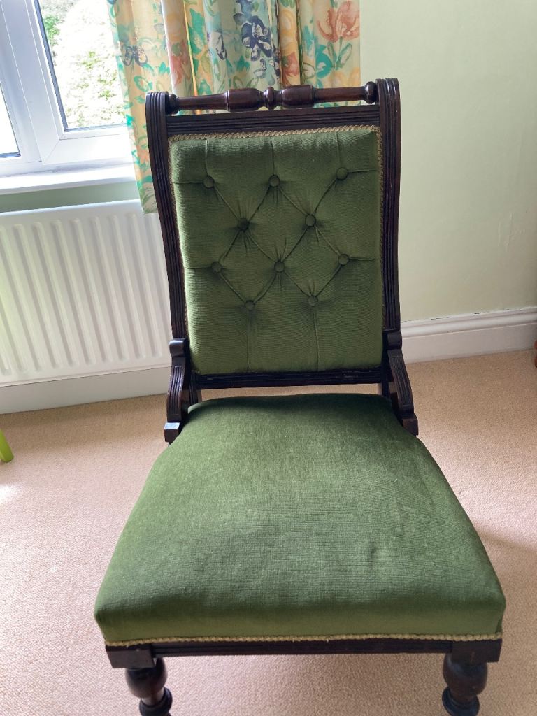 Victorian nursing chair