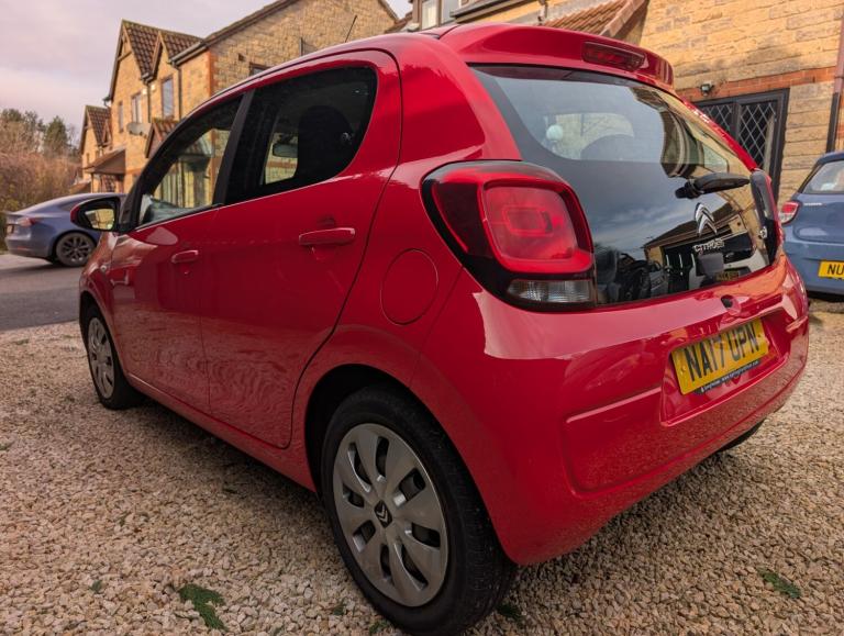 2017 Citroen C1 1.0 VTi Feel 5dr Red Hatchback Manual  HATCHBACK Petrol Manual