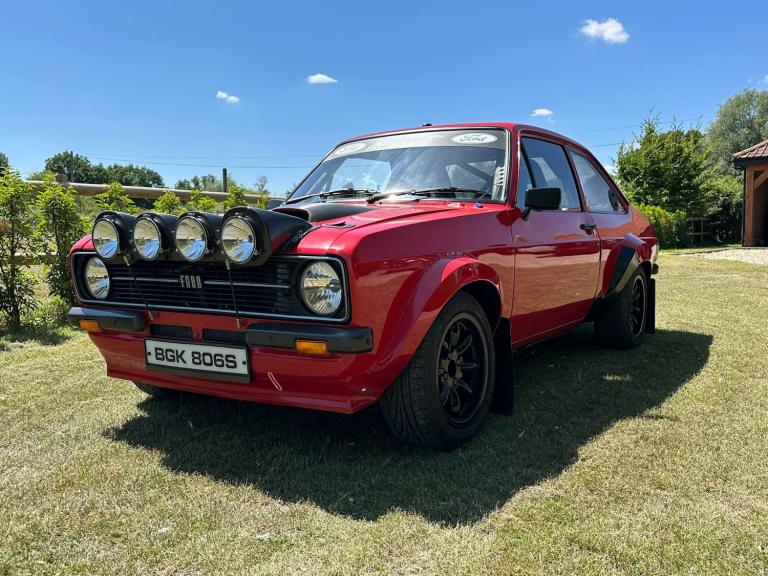 FORD ESCORT MK2 2.5 DURATEC RALLY CAR . Recent New Build. 
