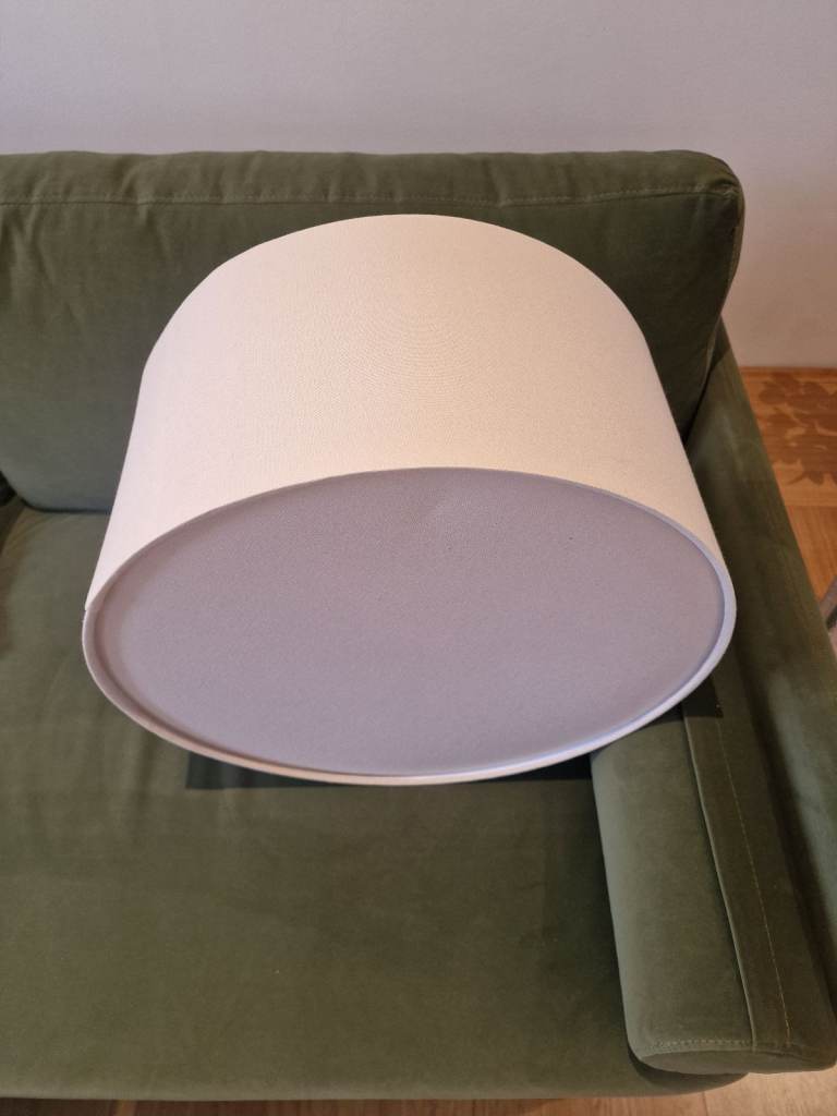 Linen look light / lamp shade