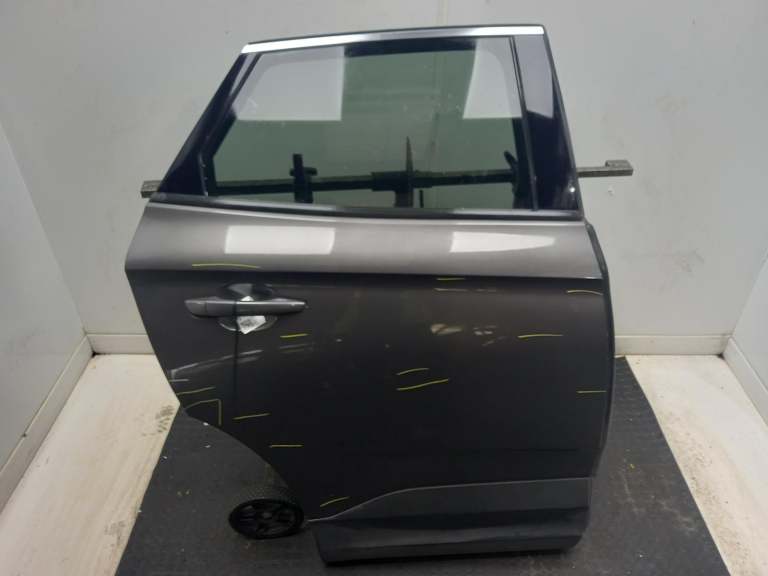 Vauxhall Grandland X Right Rear Door O/S 2017-2021 Evl - Platinum Grey Paint 5