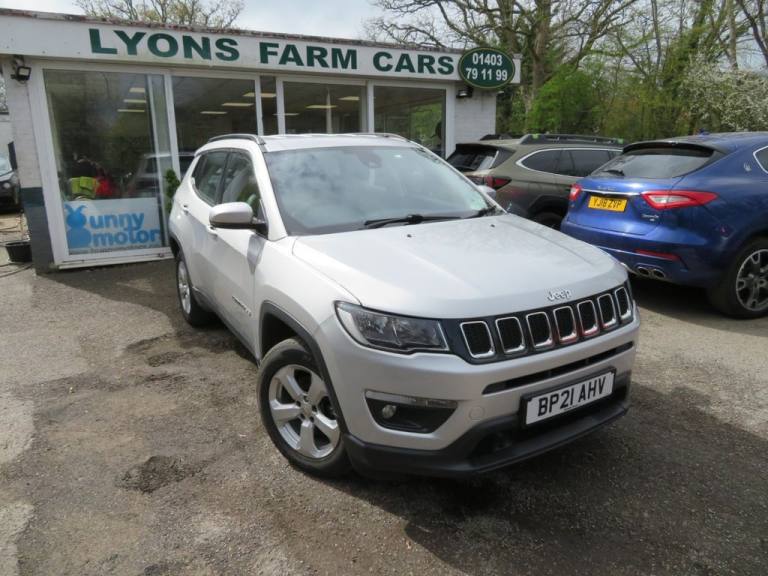 2021 21 JEEP COMPASS 1.4T MULTIAIRII GPF LONGITUDE SUV 5DR PETROL MANUAL EURO 6