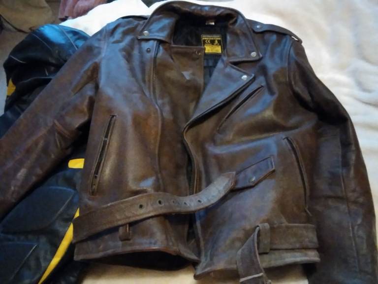 Leather jacket mens