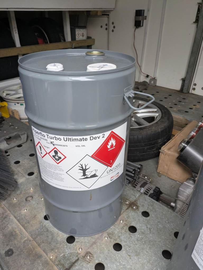 54 Litre Empty Steel Can Fuel Oil Etc