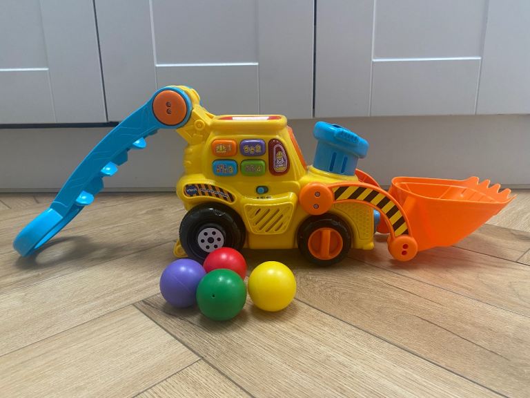 Vtech Pop a ball Pop and Drop Digger 