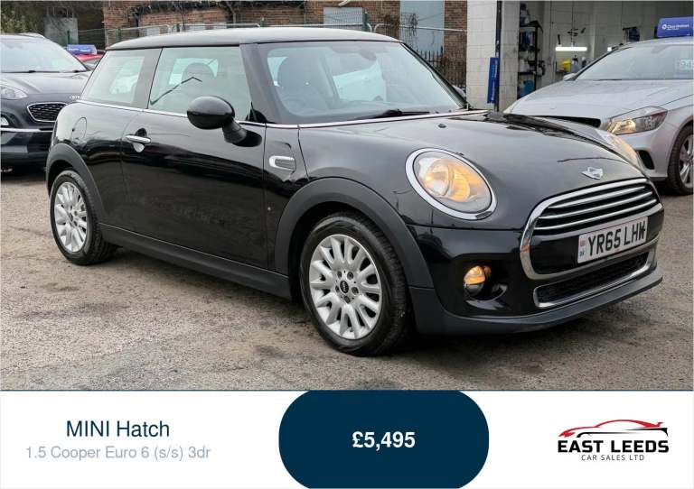 2015 MINI Hatch 1.5 Cooper 3dr HATCHBACK PETROL Manual