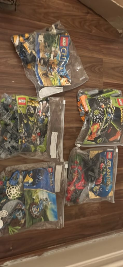 Assorted Lego sets Complete with mini figures - 10 pound each