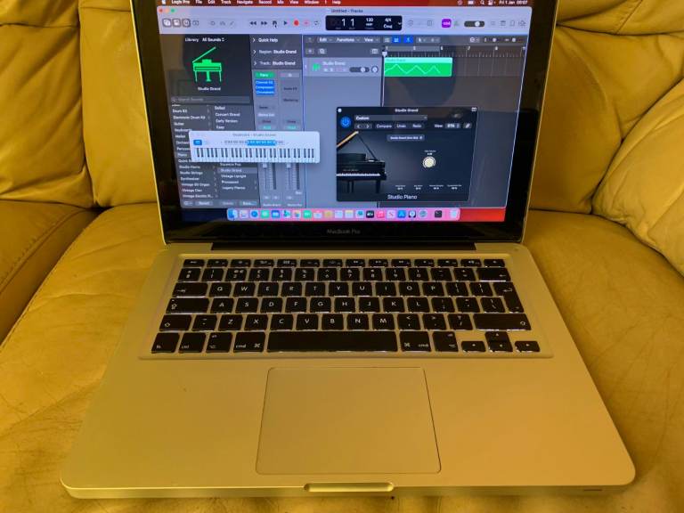 Home Studio Setup with MacBook Pro 13.3" & Logic Pro 11
