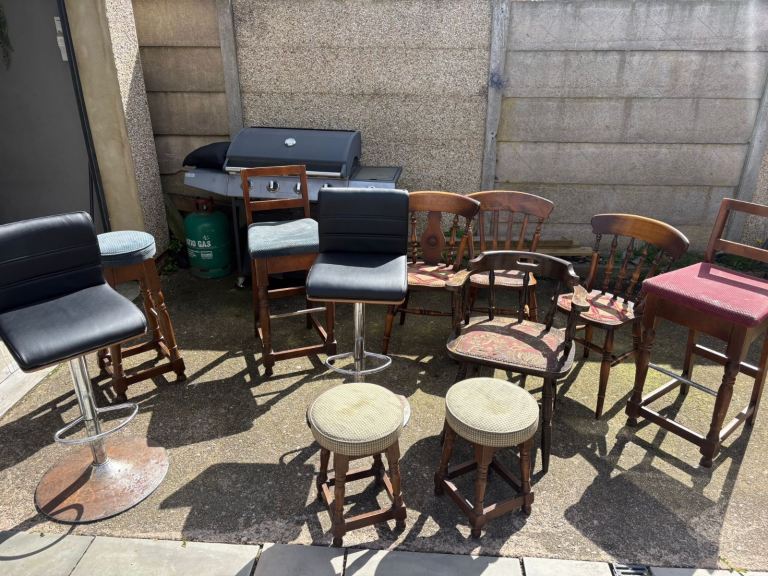 Pub stools and chairs