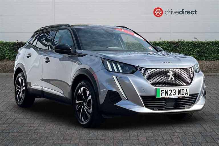 2023 Peugeot E-2008 50kWh GT SUV 5dr Electric Auto (7kW Charger) (136 ps) SUV Electric Automatic