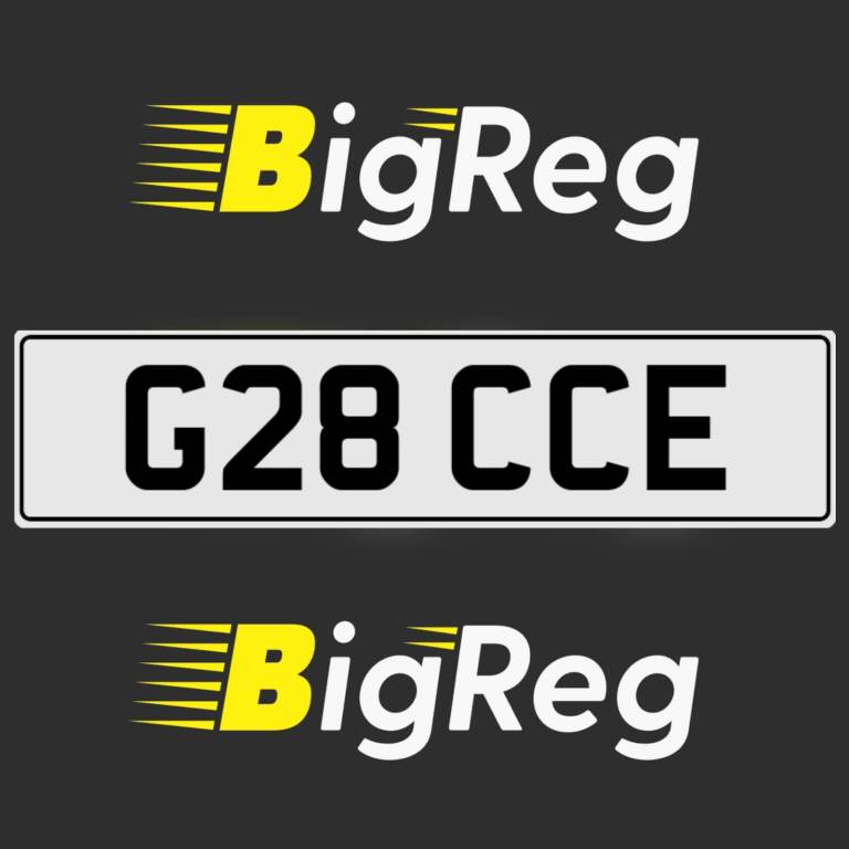 G28 CCE GRACE PRIVATE PERSONAL REGISTRATION CHERISHED CAR NUMBER PLATE