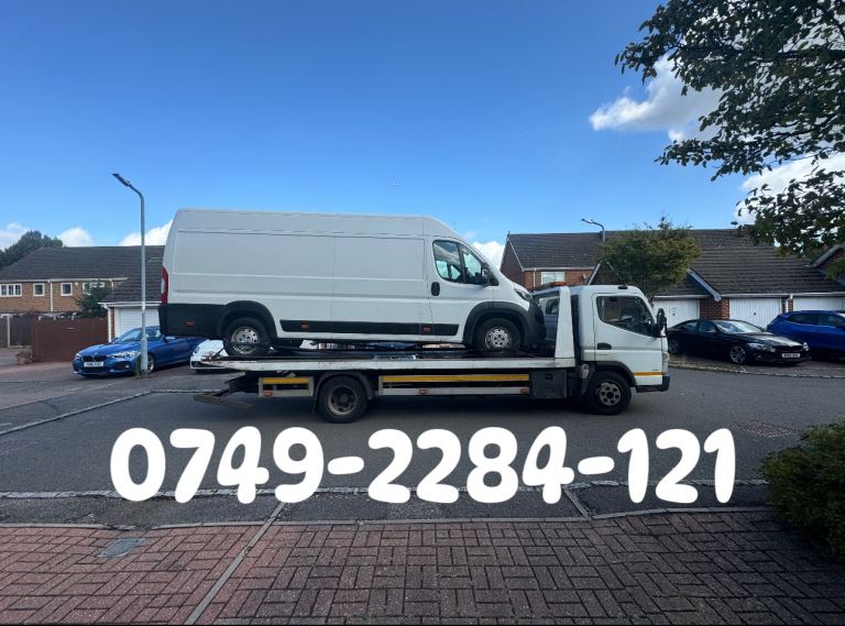 24-7 CHEAP CAR RECOVERY VAN BREAKDOWN SERVICE VEHICLE TOW TRUCK TRANSPORT 📍 Ilford, Barking, M25