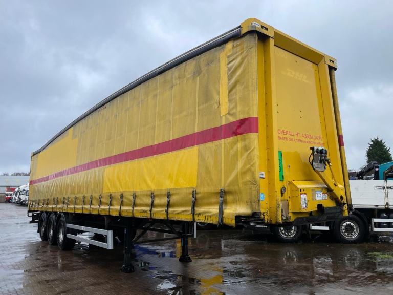DON BUR 45FT STREAMLINE CURTAINSIDER TRAILER – 2014 – C383906