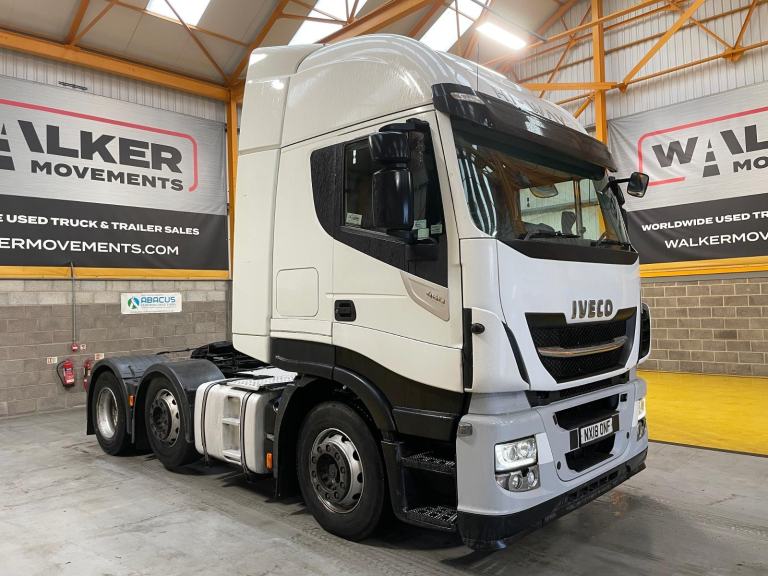 IVECO STRALIS HI WAY 460 *EURO 6*, 6X2 TRACTOR UNIT – 2018 – NX18 ONF
