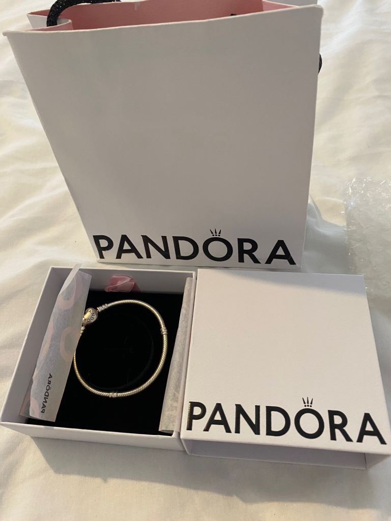 Pandora Silver Jewellery Set - Ring, Necklace, Bracelet