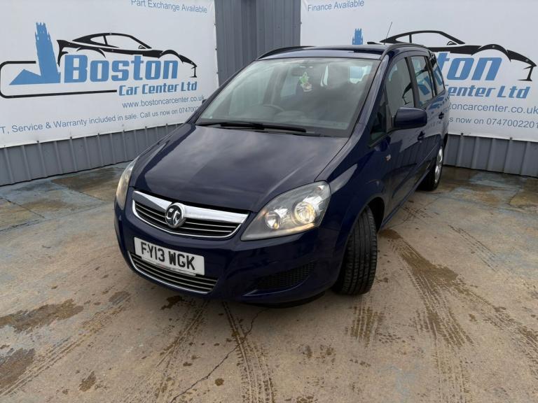 2013 Vauxhall Zafira 1.6i [115] Exclusiv 5dr MPV Petrol Manual